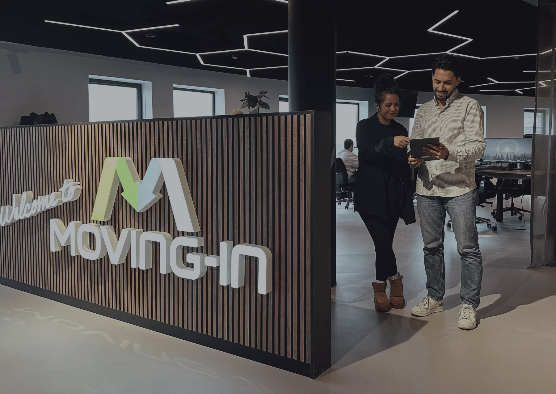 Het kantoor van Moving-In in Almelo